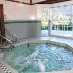 indoor hot tub in Summit Inn